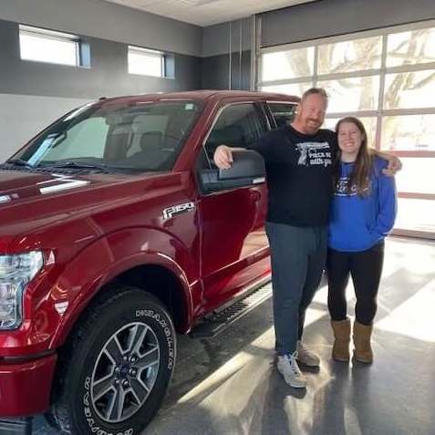 Team Ford customer bought Ford F-150 pickup truck